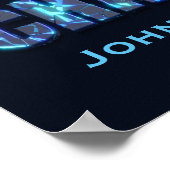 Breek elke ketting Christelijke vrijheid Bijbelver Poster (Hoek)