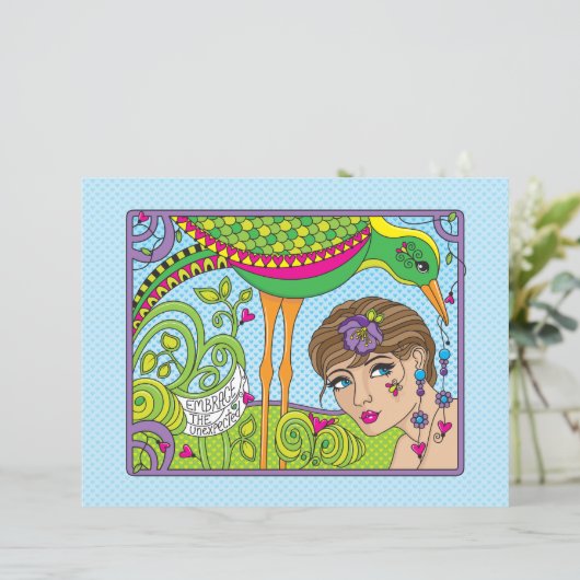 Breek het onverwacht_platte papierblad 11"x8.5" in (Staand voorkant)