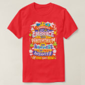 Breek het Pandemonium in T-shirt (Design voorkant)