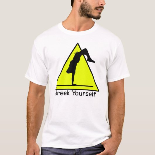 Breek je eigen B-Boy T-shirt (Voorkant)