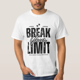 Breek je limiet - T-shirt | Motivatie | Unisex