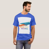"Breek je records" T-shirt (Voorkant volledig)