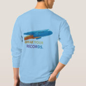 "Breek je records" T-shirt (Achterkant)
