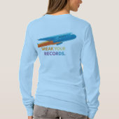 "Breek je records" T-shirt (Achterkant)
