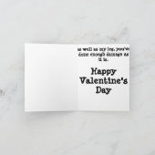 Breek mijn hart niet feestdagen kaart (Binnen)