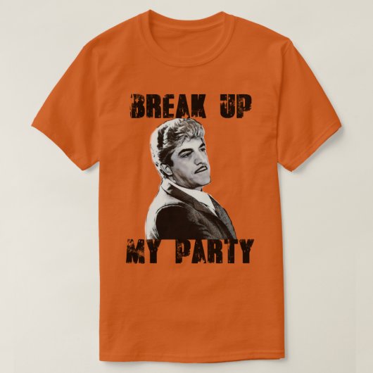 Breek mijn partij billy batts t-shirt (Design voorkant)