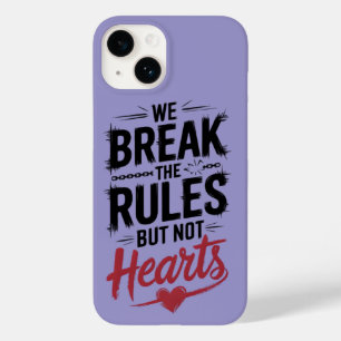 Breek regels, niet harten: vet telefoonhoesje Case-Mate iPhone 14 hoesje