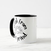 Breek uit de Grind Coffee Mok (Voorkant links)