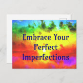 Breek uw perfecte onvolkomenheden na de kaart (Voorkant / Achterkant)