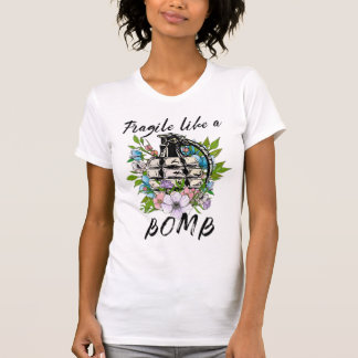 Breekbaar als een bom t-shirt