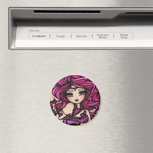 "Breekbaar hart" Fairy Magnet (Insitu (Vaatwasser))