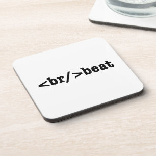 breekbaar HTML Drankjes Onderzetter