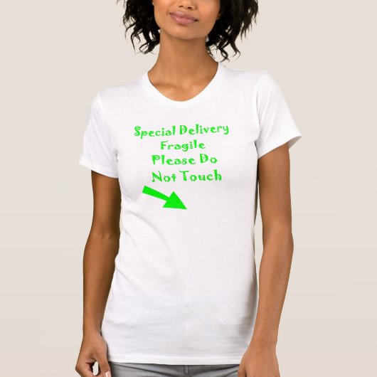 breekbaar t-shirt (Voorkant)
