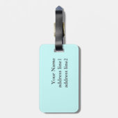 breekbaar waarschuwingsbord bagagelabel (Achterkant verticaal)