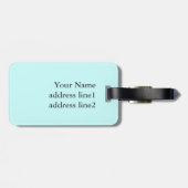 breekbaar waarschuwingsbord bagagelabel (Achterkant horizontaal)