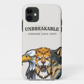 Breekbare Staat Focus Eenheid Duitse Case-Mate iPhone Case (Achterkant)