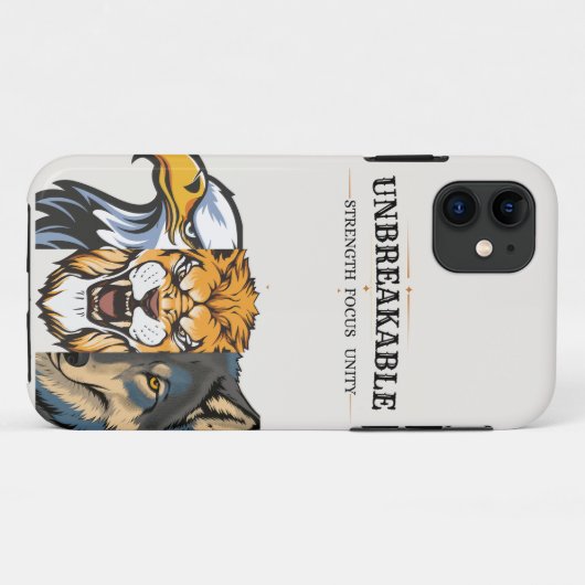 Breekbare Staat Focus Eenheid Duitse Case-Mate iPhone Case (Achterkant (horizontaal))