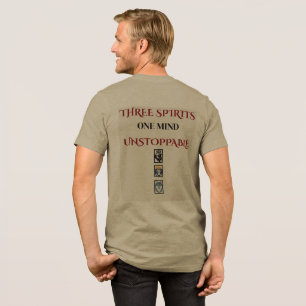 Breekbare Staat Focus Eenheid Duitse Tri-Blend Shirt