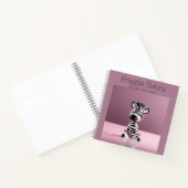 Breekbare Zebra: zorgvuldig hanteren Notitieboek (Binnen)