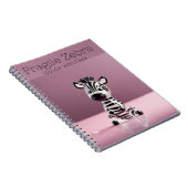 Breekbare Zebra: zorgvuldig hanteren Notitieboek (Rechterzijde)