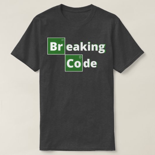 Breekcode T-shirt (Design voorkant)