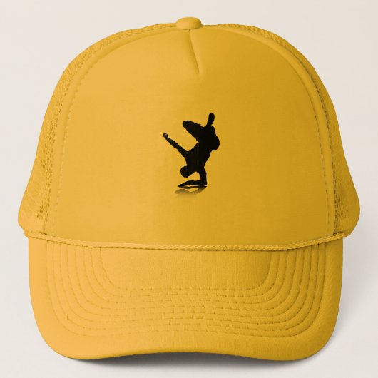 Breekdanser (op elleboog) trucker pet (Voorkant)