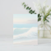 Breekers op de beach-bankierbakkerij (Staand voorkant)