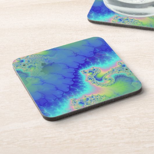 Breekgradiënt kustlijn bier onderzetter (Linkerzijde)