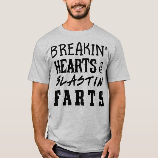 Breekharten en blaastindeksels t-shirt (Voorkant)
