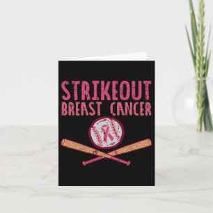 Breekkankerbestrijding Baseball Fighting Awareness Kaart
