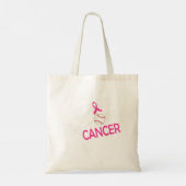 Breekkankerbestrijding Baseball Fighting Awareness Tote Bag (Achterkant)
