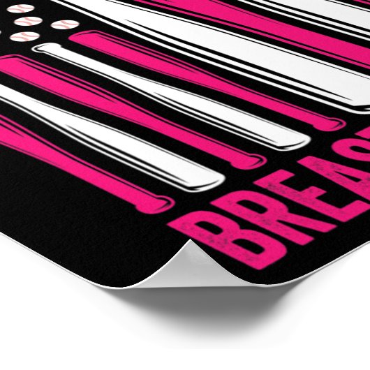 Breekkankerbewustmakingssoftware - Fla Poster (Hoek)