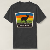 Breekt Interstate Park Virginia Roaming Herten T-shirt (Design voorkant)