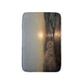 Breekwater in Kroatië: prachtige zonsondergang Badmat (Voorkant Verticaal)