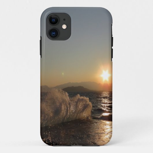 Breekwater in Kroatië: prachtige zonsondergang Case-Mate iPhone Case (Achterkant)