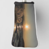 Breekwater in Kroatië: prachtige zonsondergang Golfheadcover (Draai 90)