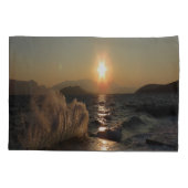 Breekwater in Kroatië: prachtige zonsondergang Kussensloop (Achterkant)