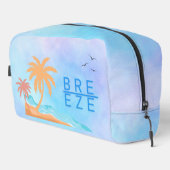 Breeze Summer Beach Print Cut Naaizak Toilettasje (Rechterhoek)