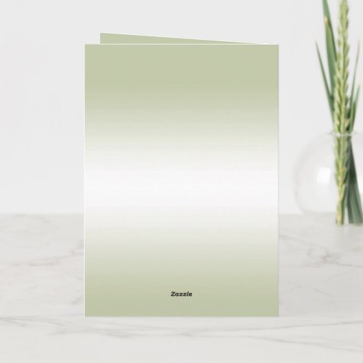 Breezeway Decoration 25th Birthday Bedankkaart (Achterkant)