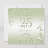Breezeway Decoration 25th Birthday Save The Date (Voorkant)