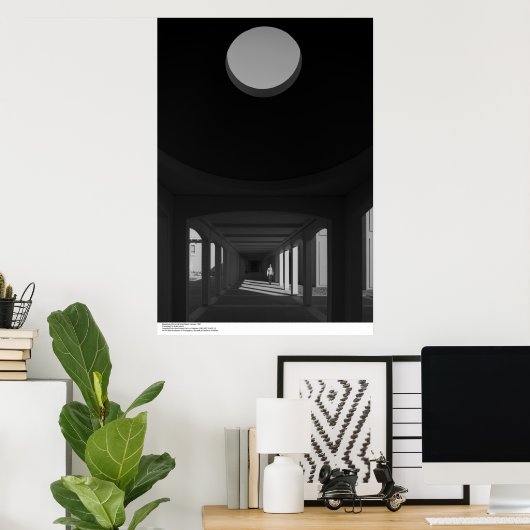 Breezeway, Dome and Small Figuur, februari 1967 Poster (Thuiskantoor)