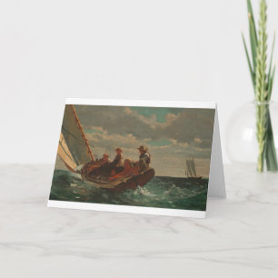Breezing op Winslow Homer Kaart