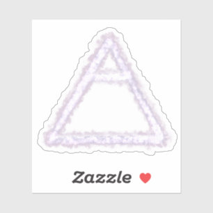 Breezy Air Element Alchemy Symbool Custom Sticker