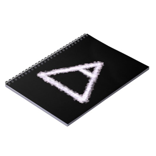 Breezy Air Element Alchemy Symbool Notitieboek (Linkerzijde)