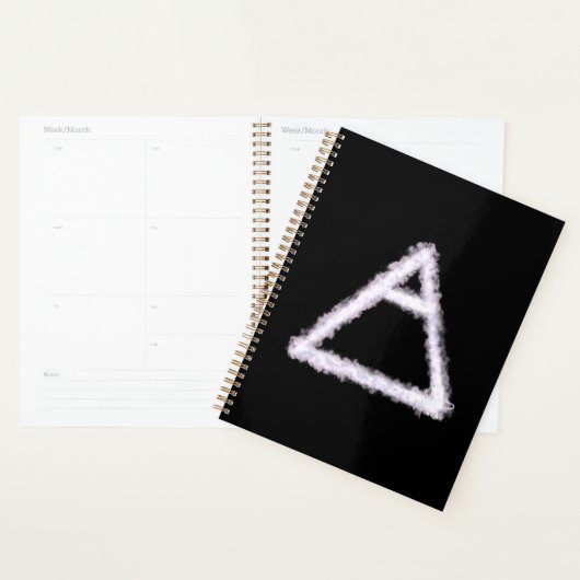 Breezy Air Element Alchemy Symbool Planner (Display)