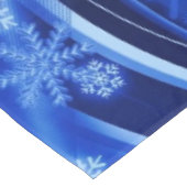 Breezy Blue Snowflakes Tafelkleed (Gekanteld)