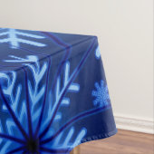Breezy Blue Snowflakes Tafelkleed (Voorbeeld)