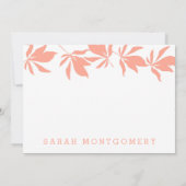 Breezy Custom Stationery Notitiekaartje (Achterkant)