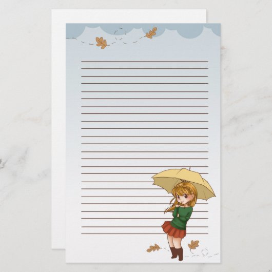 Breezy Day Briefpapier (Voorkant / Achterkant)