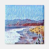 Breezy Dreamy Beach (magneet) Magneet (Voorkant)